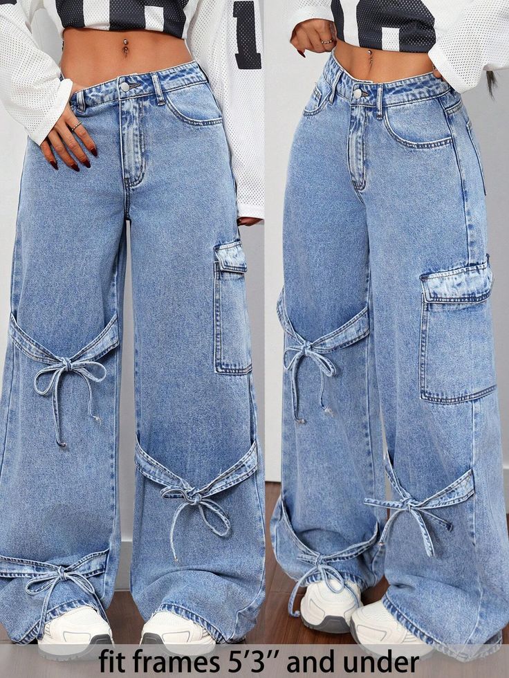 Plus size women loose casual patch work flare SheIn